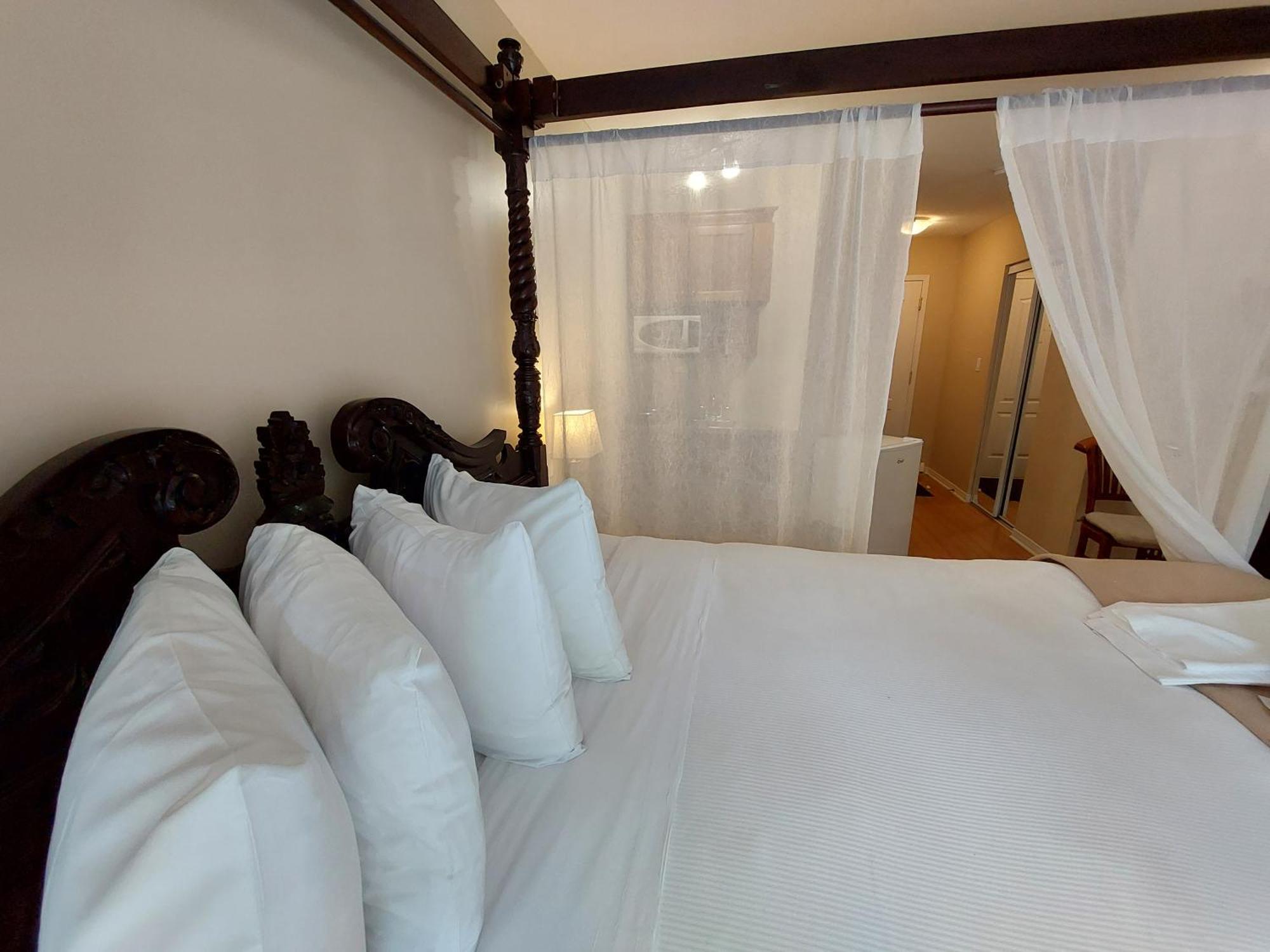 Studio-Hotel Villegiature Saint-Sauveur Piedmont Exterior foto